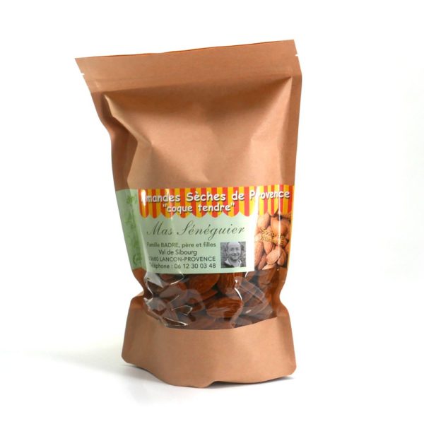 Amandes sèches de Provence 500gr